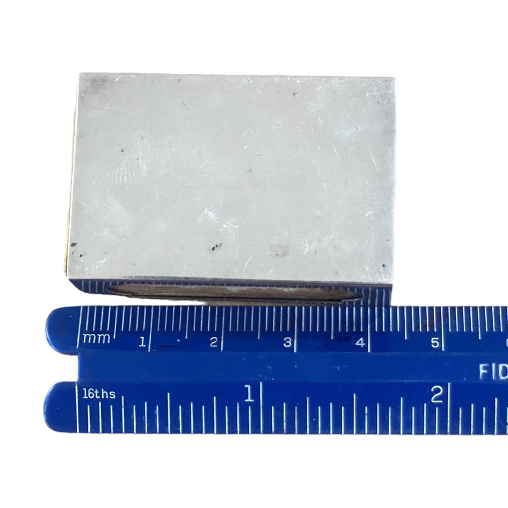 Vintage Sterling Silver Matchbox Holder View 3